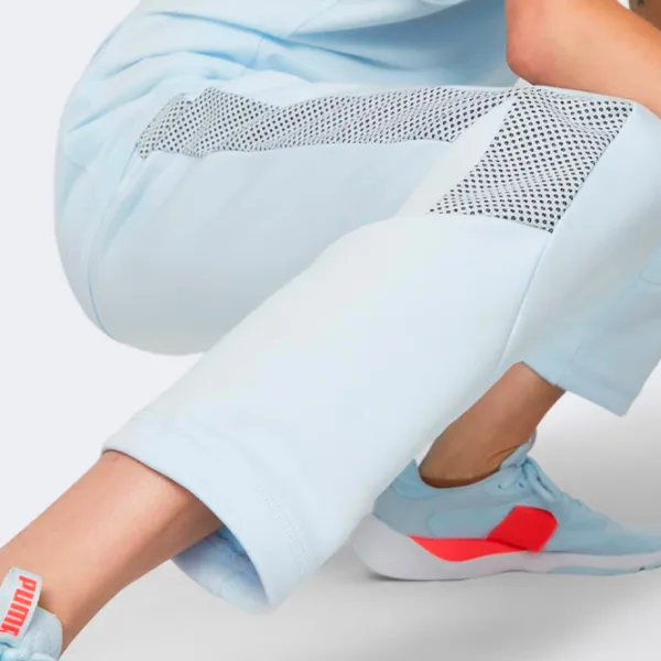 Спортивные брюки для женщин Puma Evostripe High-Waist Pants L/ Голубой лед photo 4 Спортивные брюки для женщин Puma Evostripe High-Waist Pants L/ Голубой лед photo 4