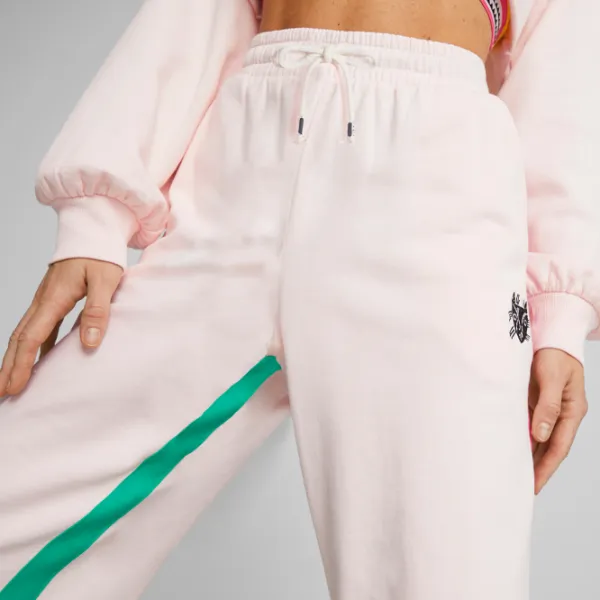 Pantaloni sportivi pentru femei Puma Lemlem Jogger XS/ Frosty Pink photo 5