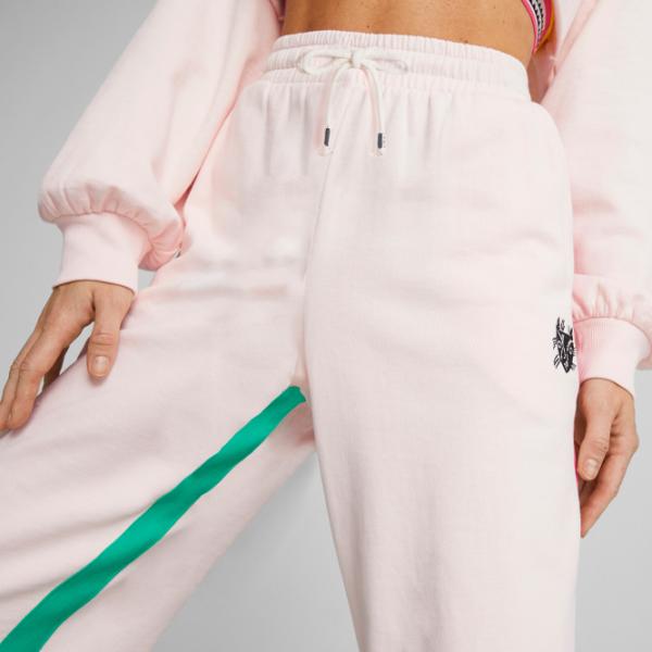 Pantaloni sportivi pentru femei Puma Lemlem Jogger XS/ Frosty Pink photo 5