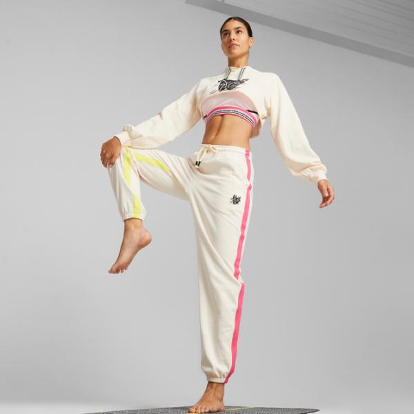 Спортивные брюки для женщин Puma Lemlem Jogger S/ Ghost Pepper photo 3 Спортивные брюки для женщин Puma Lemlem Jogger S/ Ghost Pepper photo 3