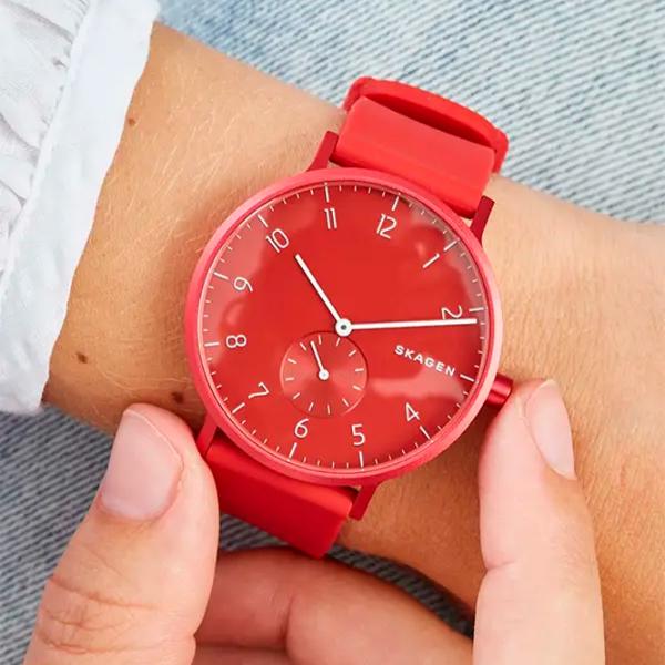 Ceas de mână unisex Skagen SKW6512 Cuarț/ 41 mm photo 7 Ceas de mână unisex Skagen SKW6512 Cuarț/ 41 mm photo 7