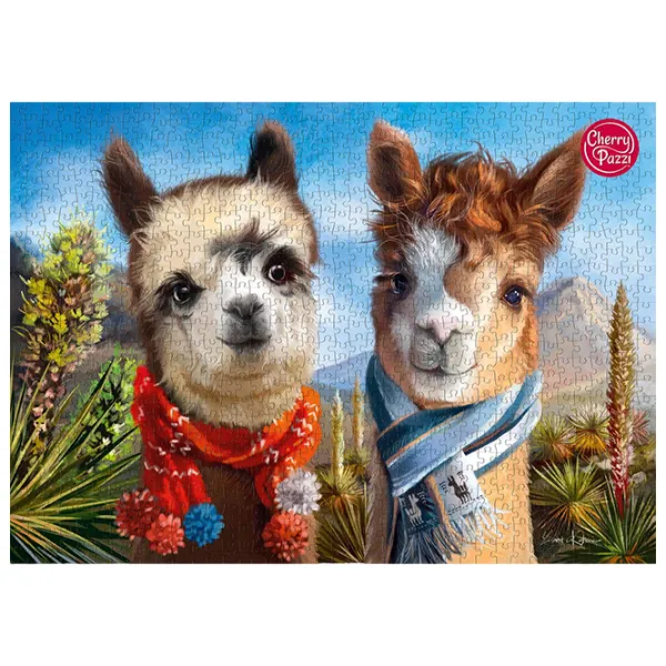 Puzzle Cherry Pazzi Друзья Навсегда 12+/ Количество деталей: 1000 photo 2