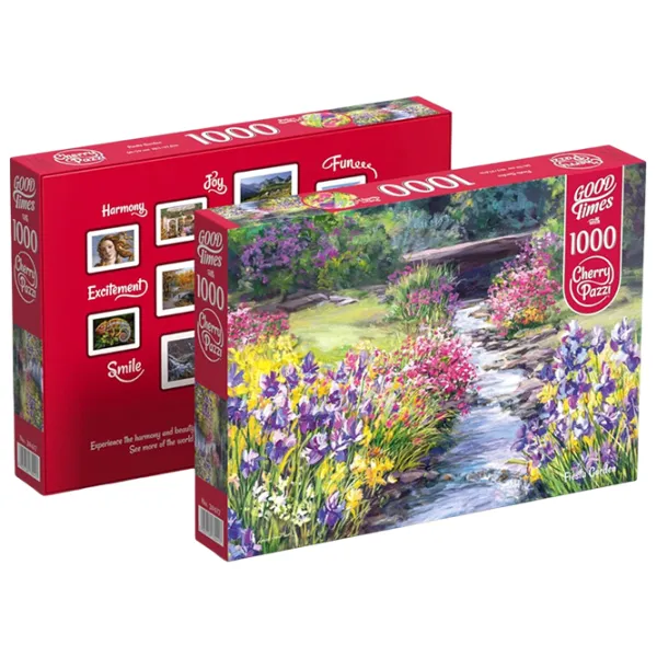 Puzzle Cherry Pazzi Fiesta din gradină 12+/ Numărul de piese: 1000 photo 3