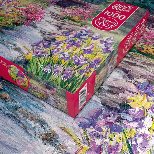 Puzzle Cherry Pazzi Fiesta din gradină 12+/ Numărul de piese: 1000 photo 4