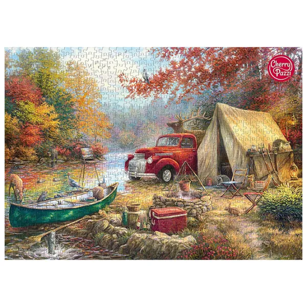 Puzzle Cherry Pazzi Drum bun! 12+/ Numărul de piese: 1000 photo 2