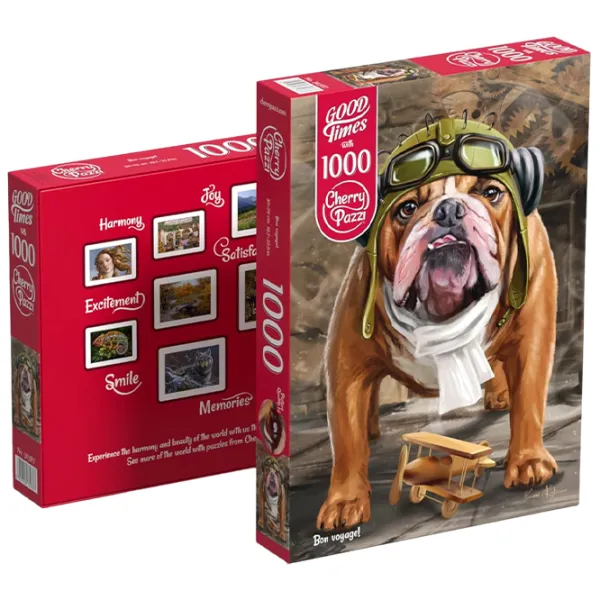 Puzzle Cherry Pazzi Drum bun! 12+/ Numărul de piese: 1000 photo 3