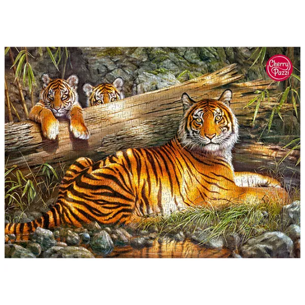 Puzzle Cherry Pazzi Тихий Огонь 12+/ Количество деталей: 1000 photo 2