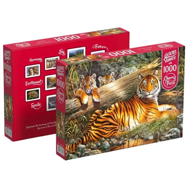 Puzzle Cherry Pazzi Тихий Огонь 12+/ Количество деталей: 1000 photo 3
