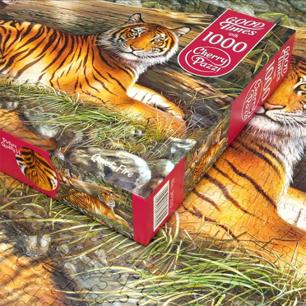 Puzzle Cherry Pazzi Тихий Огонь 12+/ Количество деталей: 1000 photo 4
