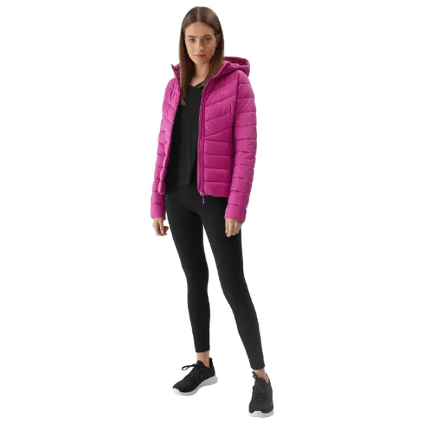 Jachetă pentru femei 4F 4FSS23TDJAF197-53S Demisezon/ Pink photo 4 Jachetă pentru femei 4F 4FSS23TDJAF197-53S Demisezon/ Pink photo 4