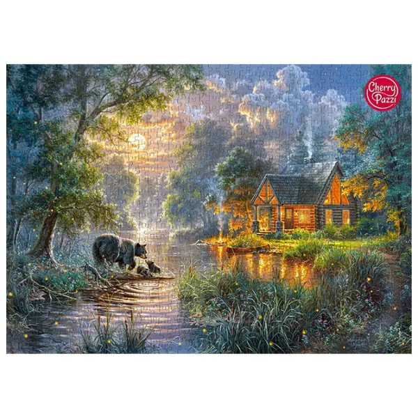 Puzzle Cherry Pazzi Бухта Светлячков 12+/ Количество деталей: 1000 photo 2