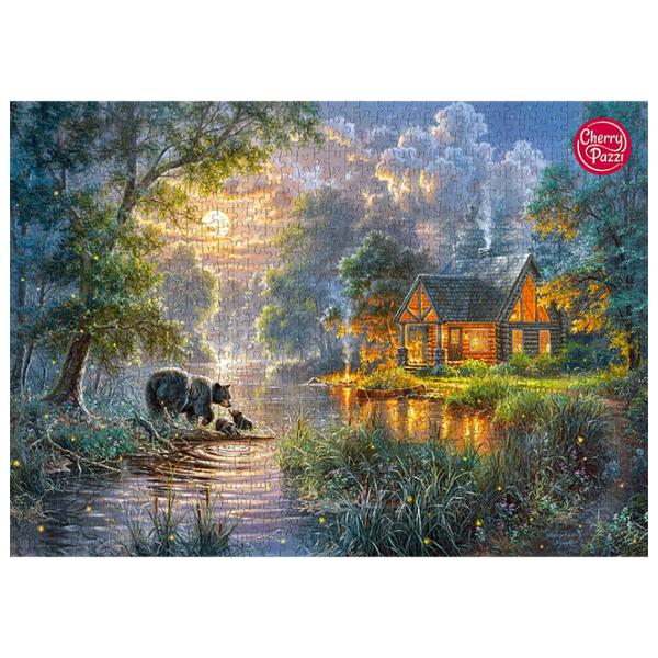 Puzzle Cherry Pazzi Бухта Светлячков 12+/ Количество деталей: 1000 photo 2