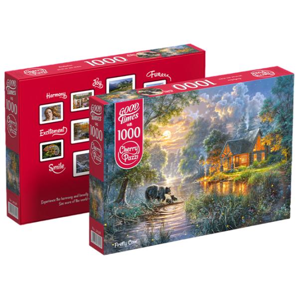 Puzzle Cherry Pazzi Бухта Светлячков 12+/ Количество деталей: 1000 photo 3