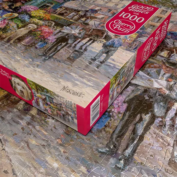 Puzzle Cherry Pazzi Цветочный Рынок 12+/ Количество деталей: 1000 photo 4