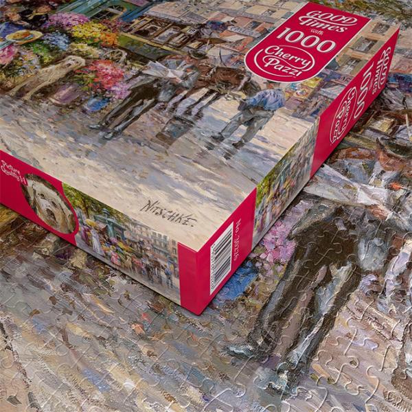 Puzzle Cherry Pazzi Цветочный Рынок 12+/ Количество деталей: 1000 photo 4