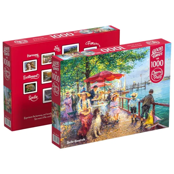 Puzzle Cherry Pazzi Кафе Хавель, Берлин 12+/ Количество деталей: 1000 photo 2