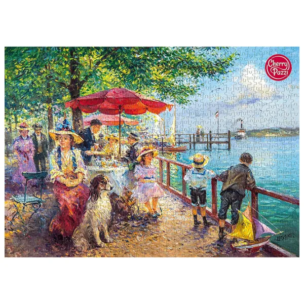 Puzzle Cherry Pazzi Кафе Хавель, Берлин 12+/ Количество деталей: 1000 photo 3