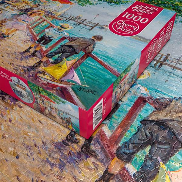 Puzzle Cherry Pazzi Кафе Хавель, Берлин 12+/ Количество деталей: 1000 photo 4