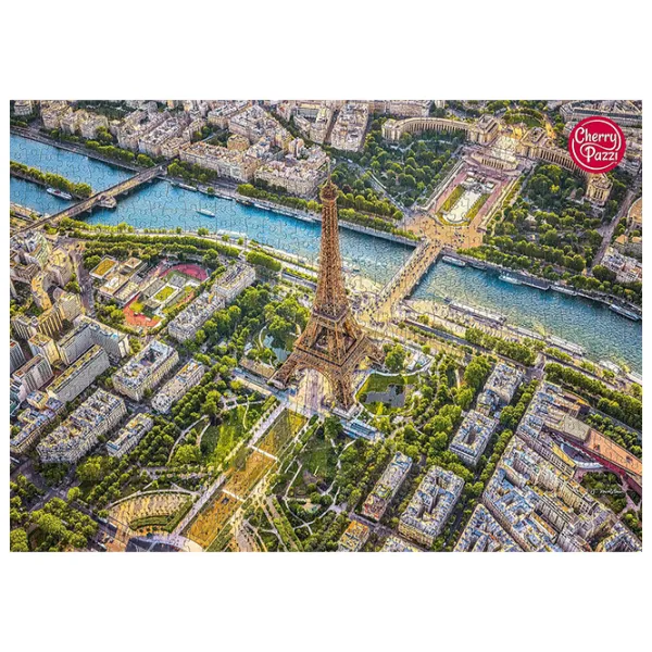 Puzzle Cherry Pazzi Вид на Эйфелеву Башню в Париже 12+/ Количество деталей: 1000 photo 2