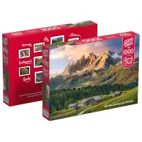 Puzzle Cherry Pazzi Горный Пейзаж в Доломитовых Альпах 12+/ Количество деталей: 1000 photo 3