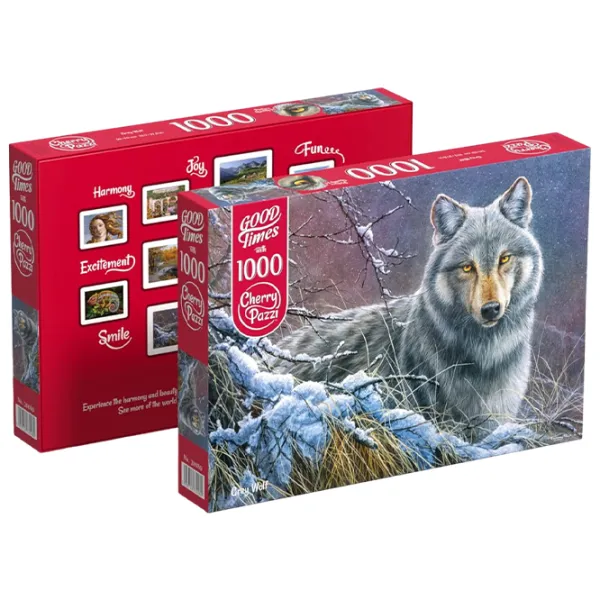 Puzzle Cherry Pazzi Lupul 12+/ Numărul de piese: 1000 photo 3