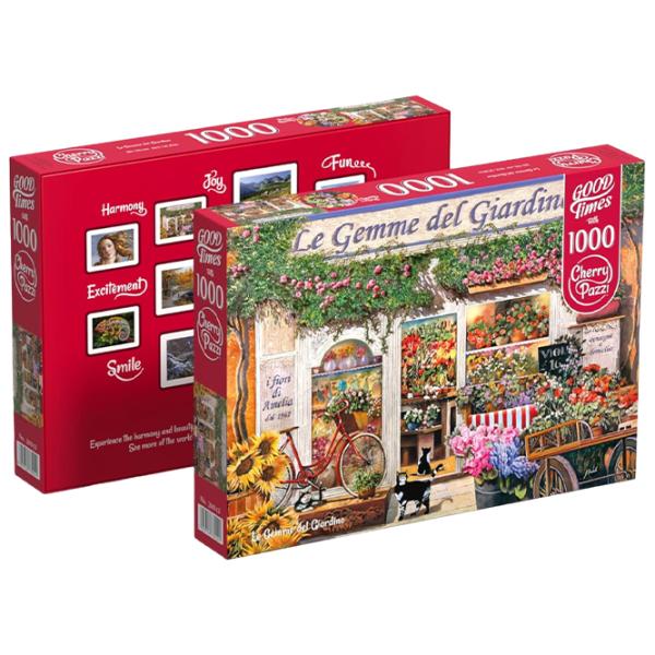 Puzzle Cherry Pazzi Жемчужина Сада 12+/ Количество деталей: 1000 photo 3