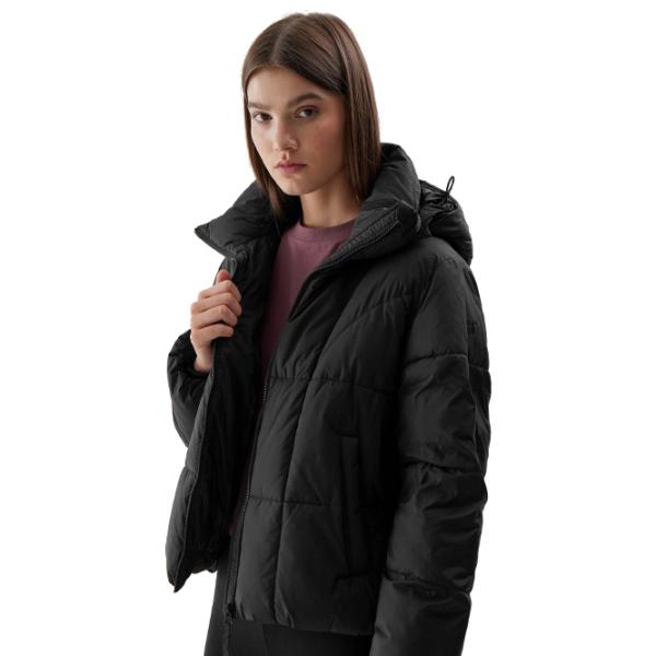 Jachetă pentru femei 4F 4FRAW23TDJAF325-20S Demisezon/ Black photo 4 Jachetă pentru femei 4F 4FRAW23TDJAF325-20S Demisezon/ Black photo 4
