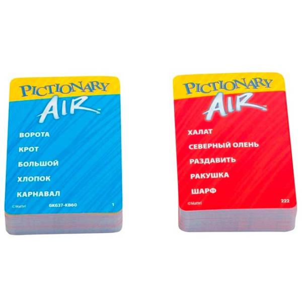 Настольная игра Mattel Pictionary Air 8+/ Развитие photo 3