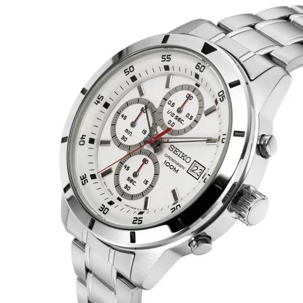 Ceas de mână pentru bărbați Seiko SKS557P1 Cuarț/ 43 mm photo 2 Ceas de mână pentru bărbați Seiko SKS557P1 Cuarț/ 43 mm photo 2