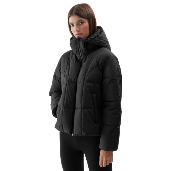 Jachetă pentru femei 4F 4FRAW23TDJAF325-20S Demisezon/ Black photo 2