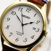 Ceas de mână pentru bărbați Seiko SGEH78P1 Cuarț/ 40 mm photo 4
