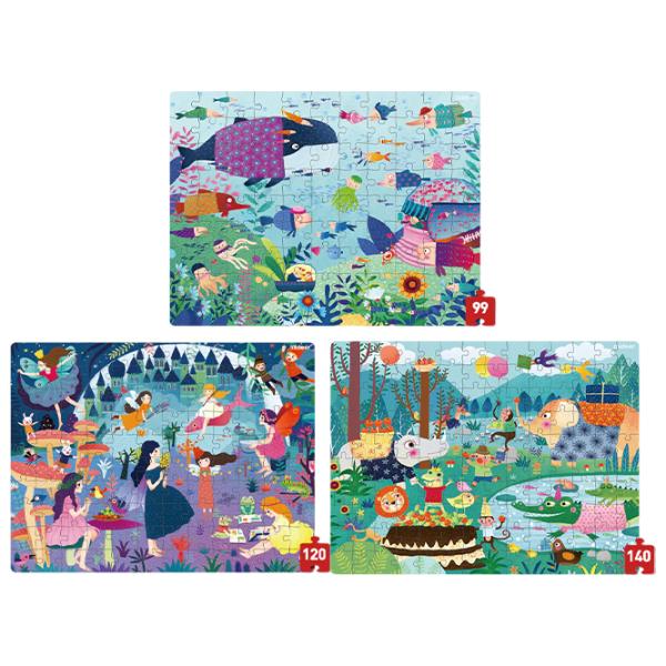 Puzzle Mideer Lumea magică 4+/ Numărul de piese: 359 photo 2