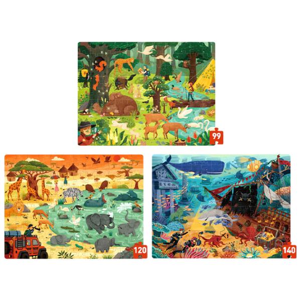 Puzzle Mideer Aventură minunată 4+/ Numărul de piese: 359 photo 2