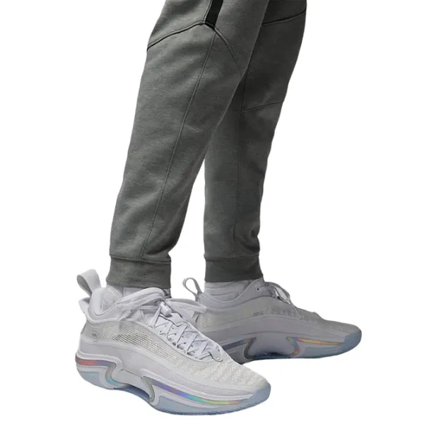 Pantaloni sportivi pentru bărbați Jordan M Jordan Df Sprt Stmt Air Flc Pant XL/ Gray photo 4