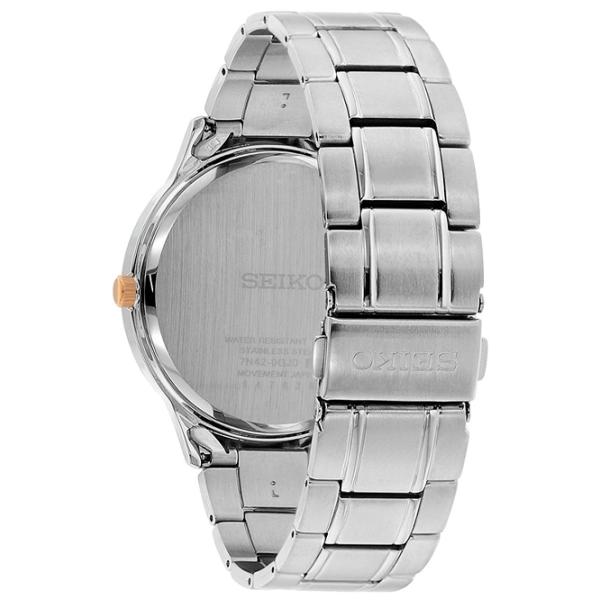 Ceas de mână pentru bărbați Seiko SGEH90P1 Cuarț/ 41 mm photo 3
