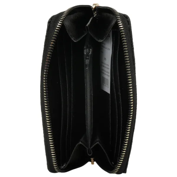Portmoneu pentru femei Polaris Wallet FERMUAR LOGO CZDN 3PR Piele artificială/ Black photo 2 Portmoneu pentru femei Polaris Wallet FERMUAR LOGO CZDN 3PR Piele artificială/ Black photo 2