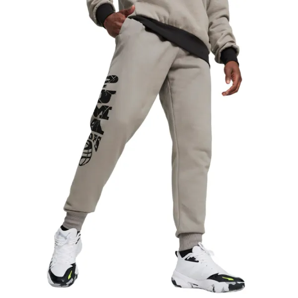 Спортивные брюки для мужчин Puma Posterize 2.0 Pant Stormy XXL/ Серый photo 3 Спортивные брюки для мужчин Puma Posterize 2.0 Pant Stormy XXL/ Серый photo 3