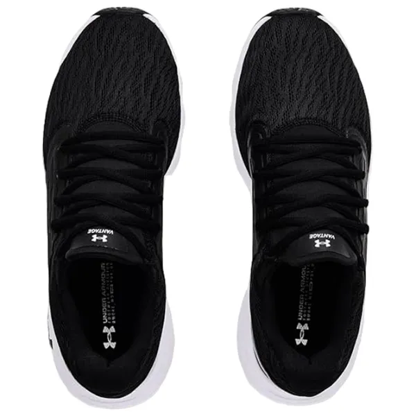 Кроссовки для мужчин Under Armour Charged Vantage 42/ Black White photo 4 Кроссовки для мужчин Under Armour Charged Vantage 42/ Black White photo 4