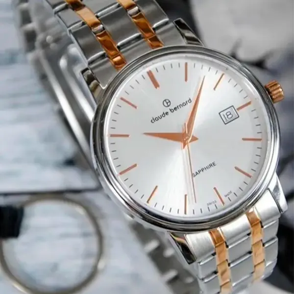 Наручные часы унисекс Claude Bernard 53007 357RM AIR Кварцевый/ 39 мм photo 2