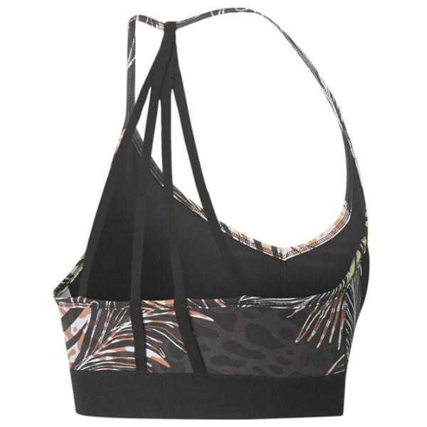 Bustieră pentru femei Puma Low Impact Risktaker Black photo 2 Bustieră pentru femei Puma Low Impact Risktaker Black photo 2