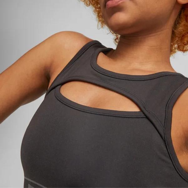 Bustieră pentru femei Puma Formknit Seamless Fashion Bra Gray photo 3