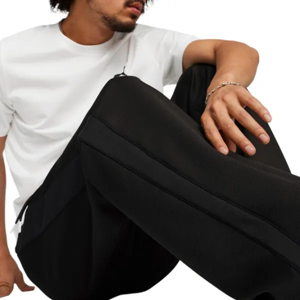 Pantaloni sportivi pentru bărbați Puma T7 Straight Track Pants Dk L/ Black photo 7 Pantaloni sportivi pentru bărbați Puma T7 Straight Track Pants Dk L/ Black photo 7