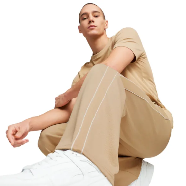 Спортивные брюки для мужчин Puma T7 Straight Track Pants Dk S/ Prairie Tan photo 4