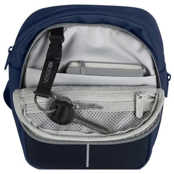 Сумка-органайзер XD-Design Boxy Sling Crossbody Переработанный полиэтилен/ Темно-синий photo 4