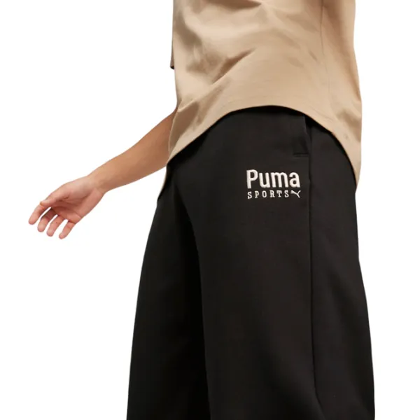 Pantaloni sportivi pentru bărbați Puma Team Sweatpants Tr L/ Black photo 6