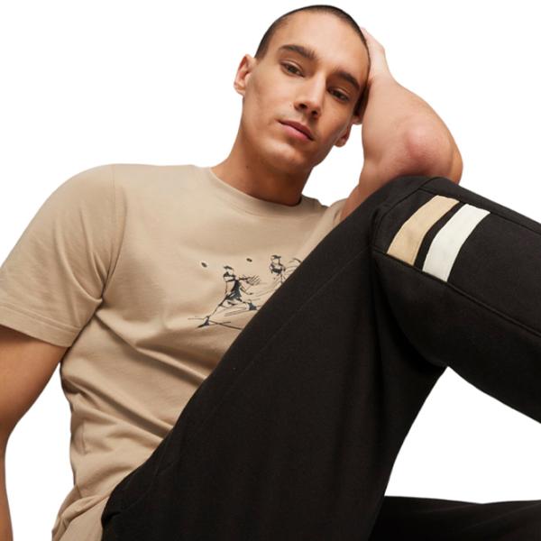 Pantaloni sportivi pentru bărbați Puma Team Sweatpants Tr XL/ Black photo 7