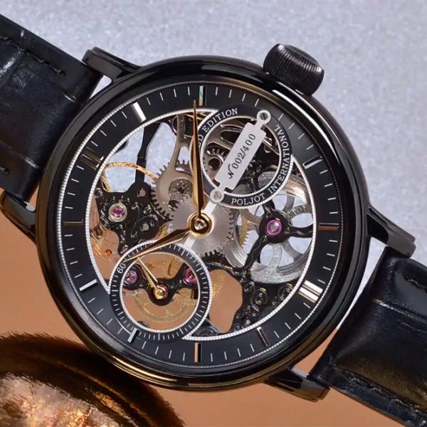 Ceas de mână pentru bărbați Poljot International PI 9211.1940216 Mecanic/ 43 mm photo 3