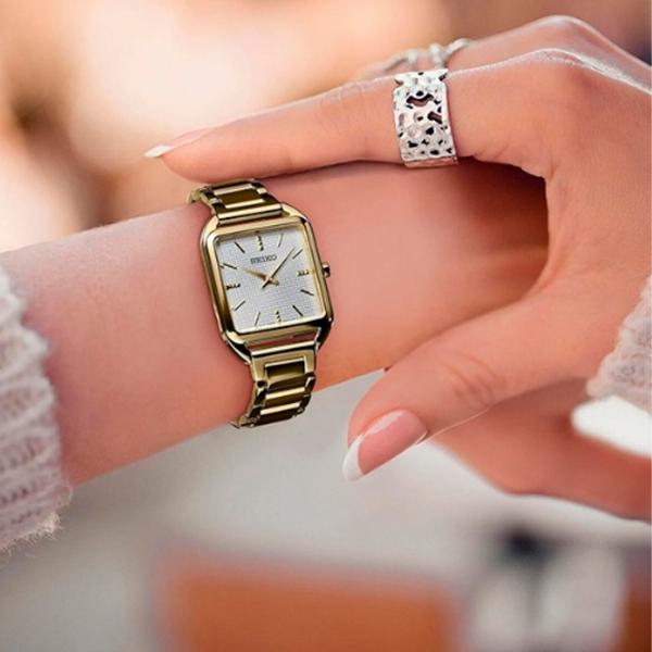 Наручные часы для женщин Seiko SWR078P1 Кварцевый/ 26 x 26 мм photo 4