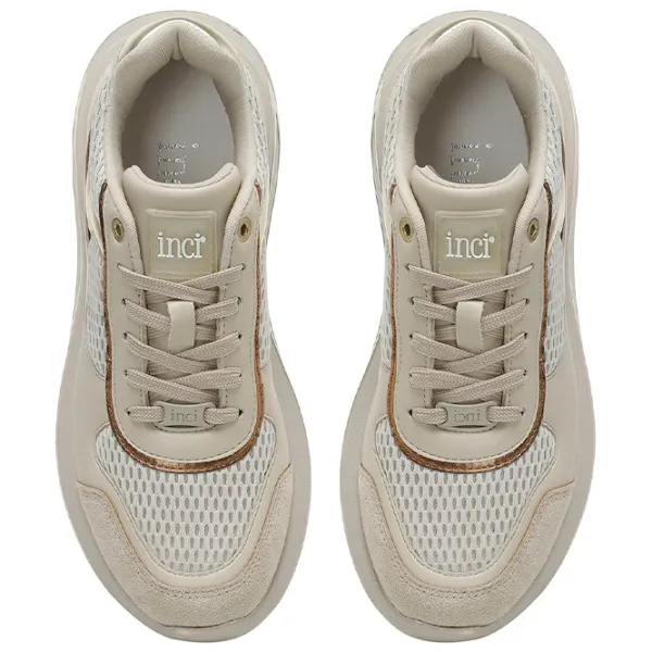Кроссовки для женщин İnci Sum 4FX Весна/ Бежевый photo 4 Кроссовки для женщин İnci Sum 4FX Весна/ Бежевый photo 4