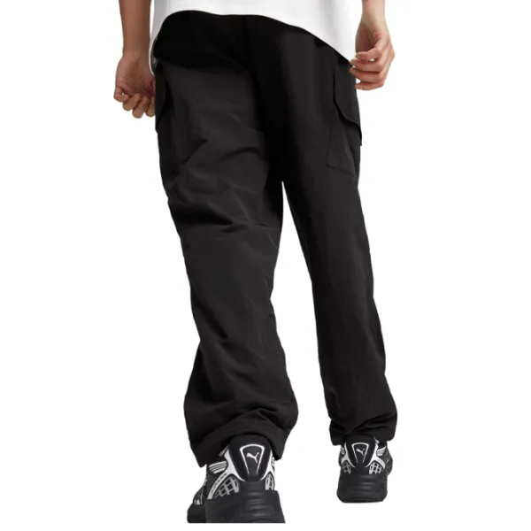 Pantaloni sportivi pentru bărbați Puma Classics Cargo Pants Wv S/ Black photo 5